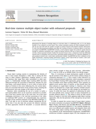 Cover of Real-Time Siamese Multiple Object Tracker with Enhanced Proposals